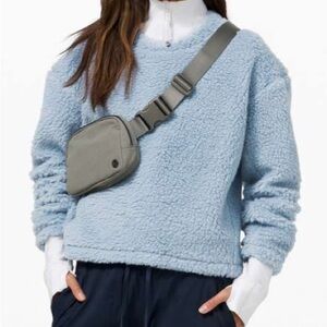 $128 Lululemon Wool Whenever Crew
Chambray